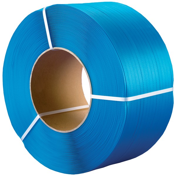 PP-band 9x0,55 200/4000 Blå Bandtyp: PP-band (Polypropylenband)Färg: BlåBredd: 9 mmTjocklek: 0,55 mmKärndiameter: 200 mmLängd: 4000 meter/rulle
