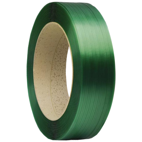 PET-band 15,5x0,6 406/2000 Grön Bandtyp: Våfflat PET-band (Polyesterband)Färg: grönBredd: 15,5 mmTjocklek: 0,6 mmKärndiameter: 406 mmLängd: 2000 meter/rulle